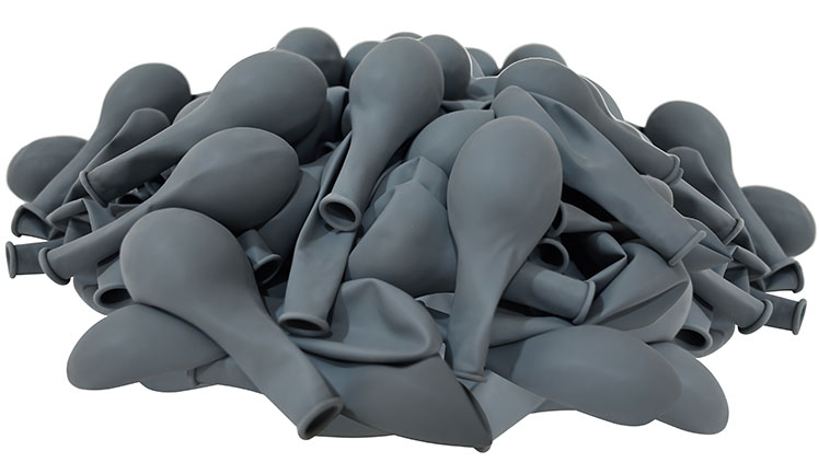 12" Pastel Gri 100'lü Paket