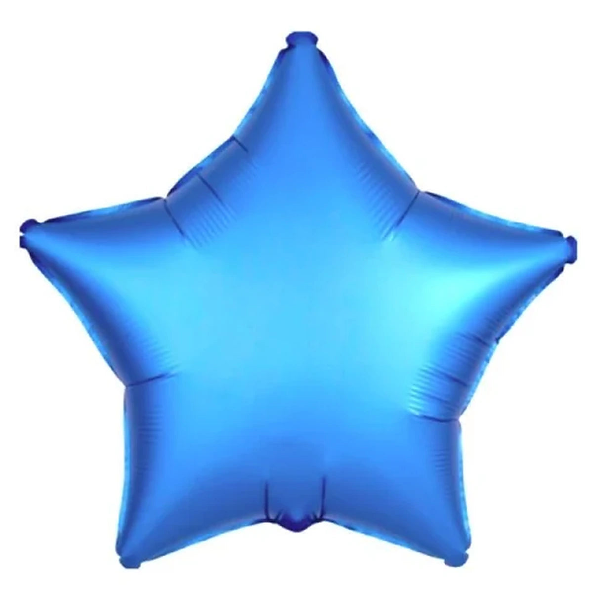 18 inç yıldız mavi folyo balon, 45 cm