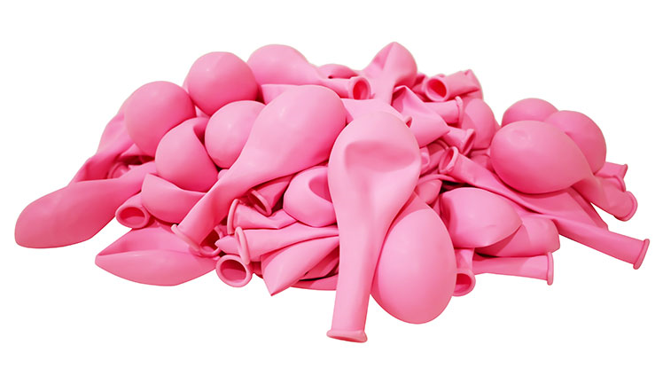 12" Pastel Pembe 100'lü Paket