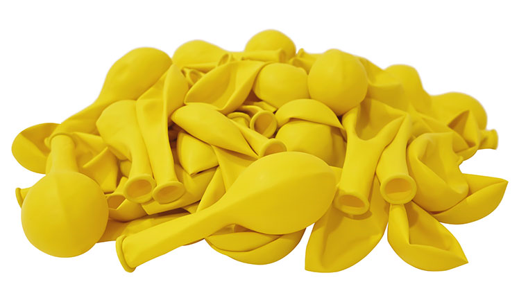 12" Pastel Sarı 100'lü Paket