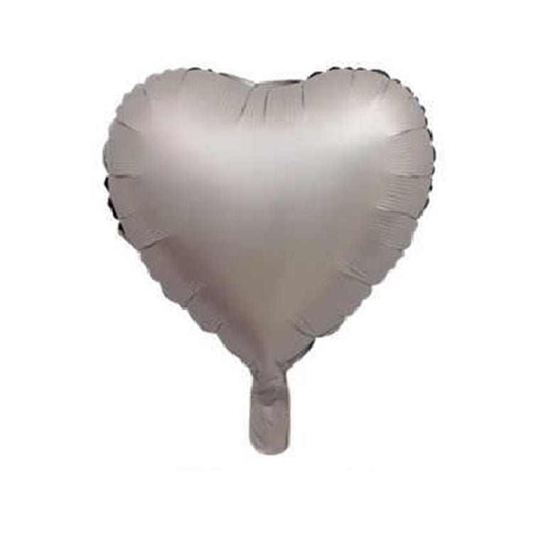 18” Kalp Gümüş(Silver) Folyo Balon