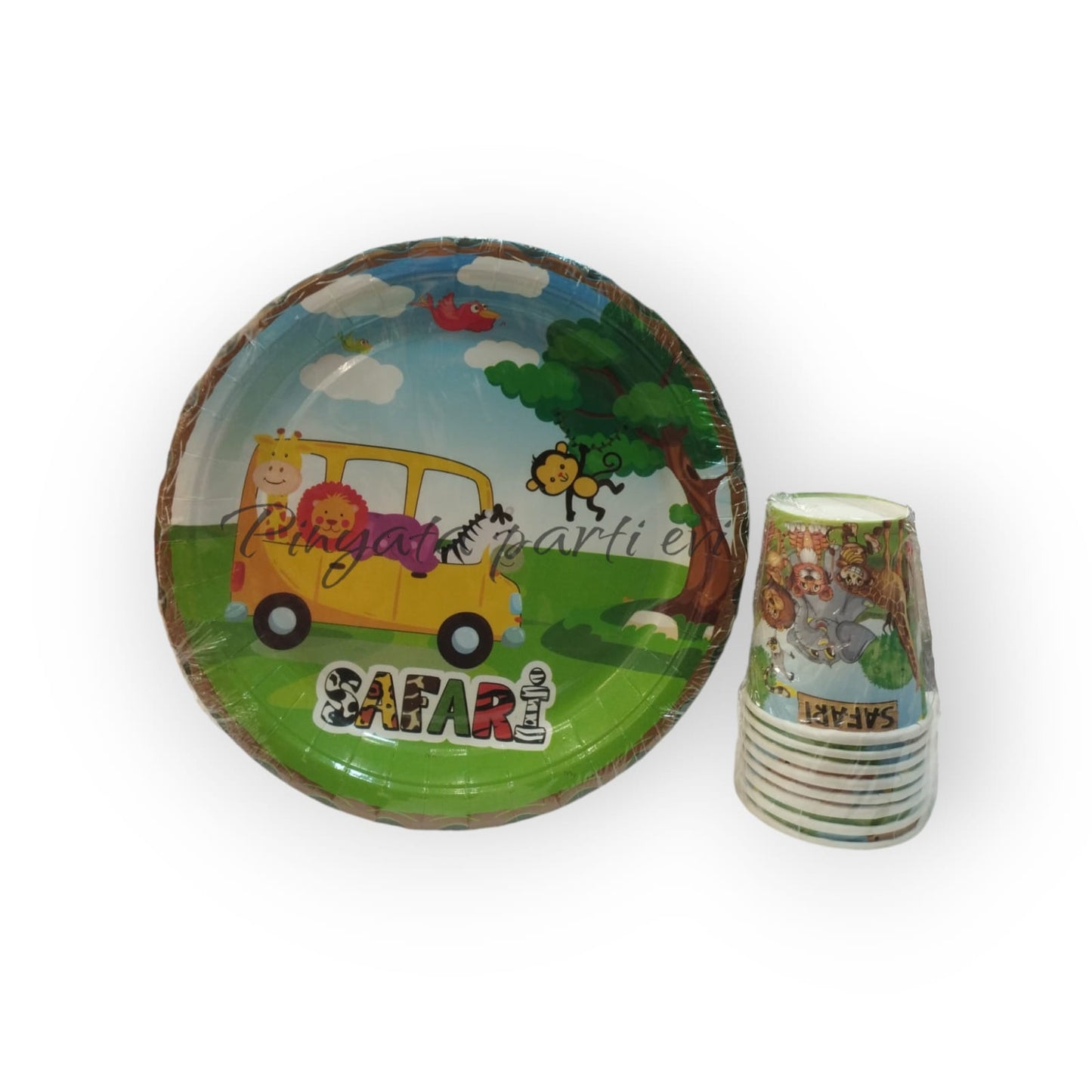 Safari Tabak Bardak Set