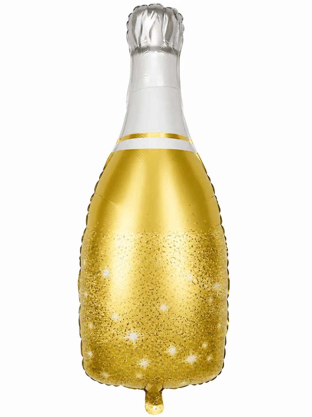 Gold Şampanya Şişe Folyo Balon 100 × 49 cm