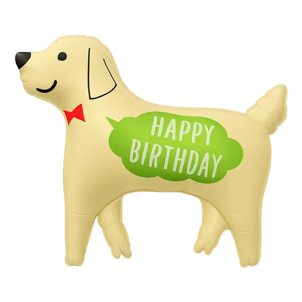 Köpek Happy Birthday Folyo Balon 76x70 cm