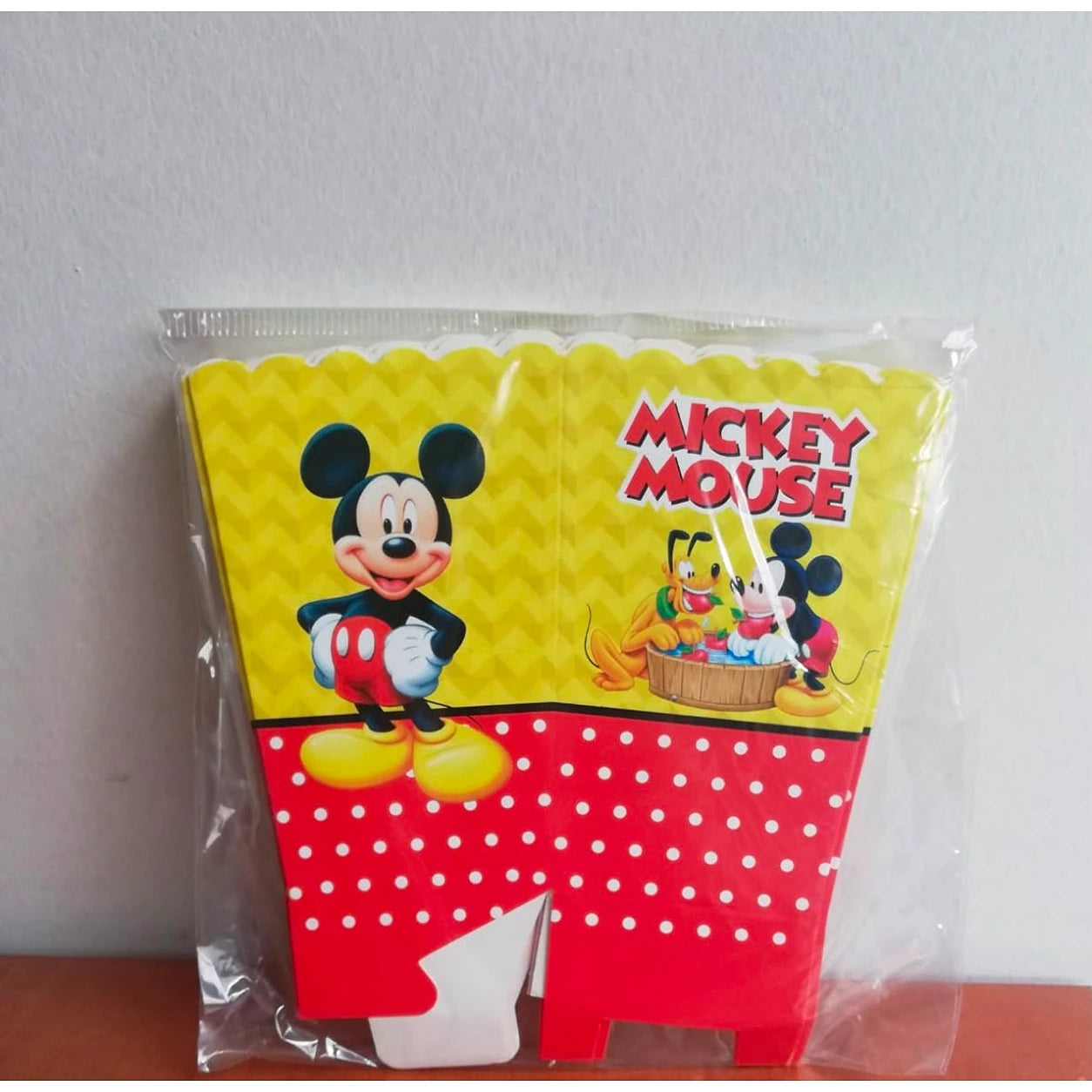 Mickey Mouse Temalı Mısır Kutusu Seti – 8 Adet