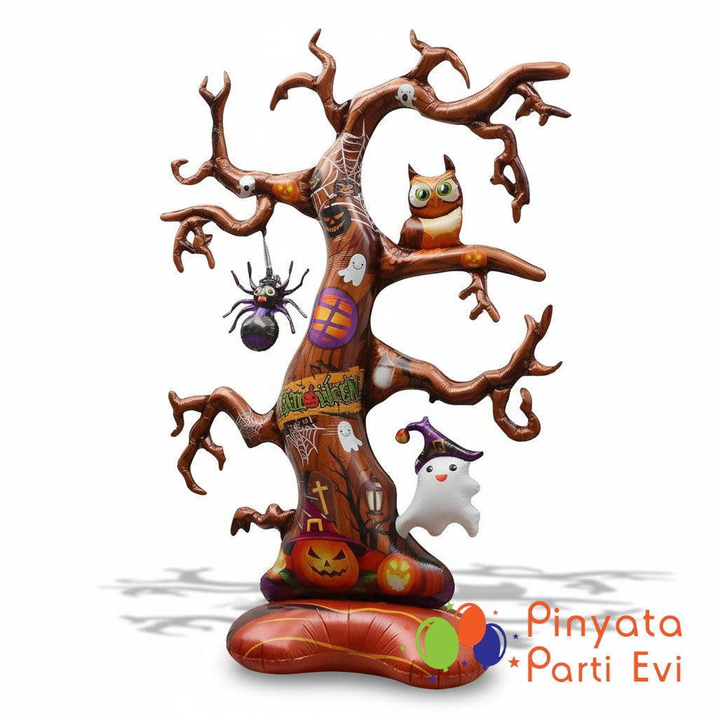 Halloween Ağaç Folyo Balon