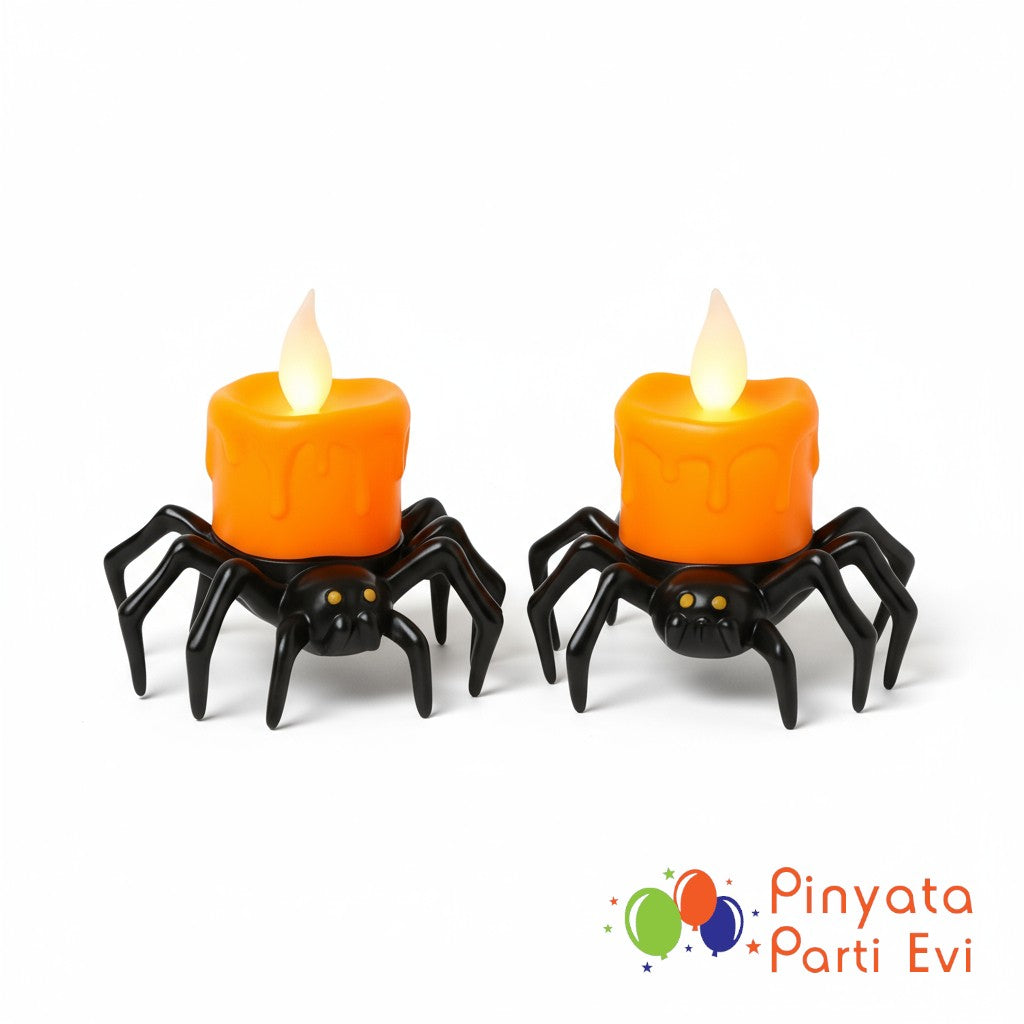 Halloween Örümcek Işık Dekor