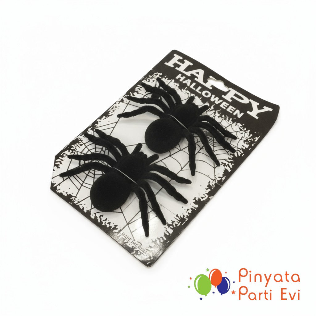 Halloween Örümcek Kadife 2'li Küçük
