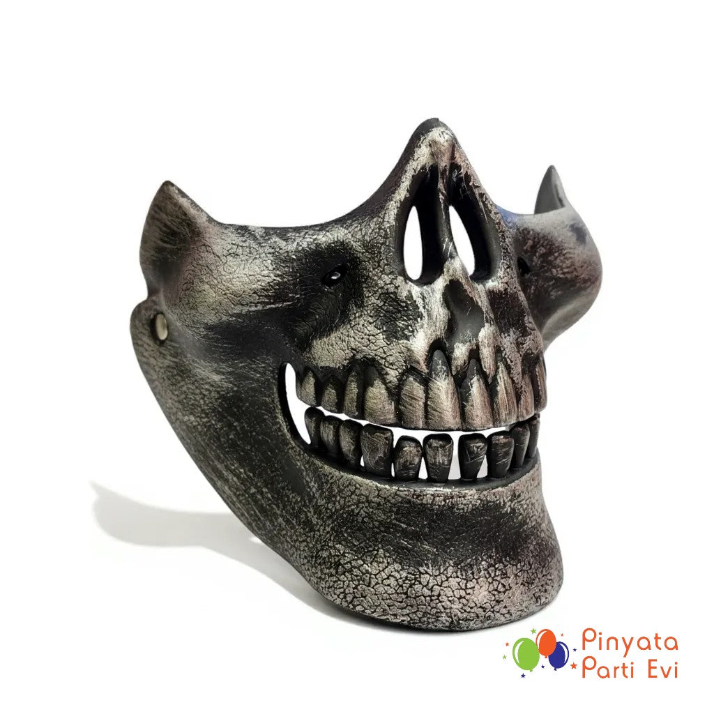 Skull Mask Yarım Yüz