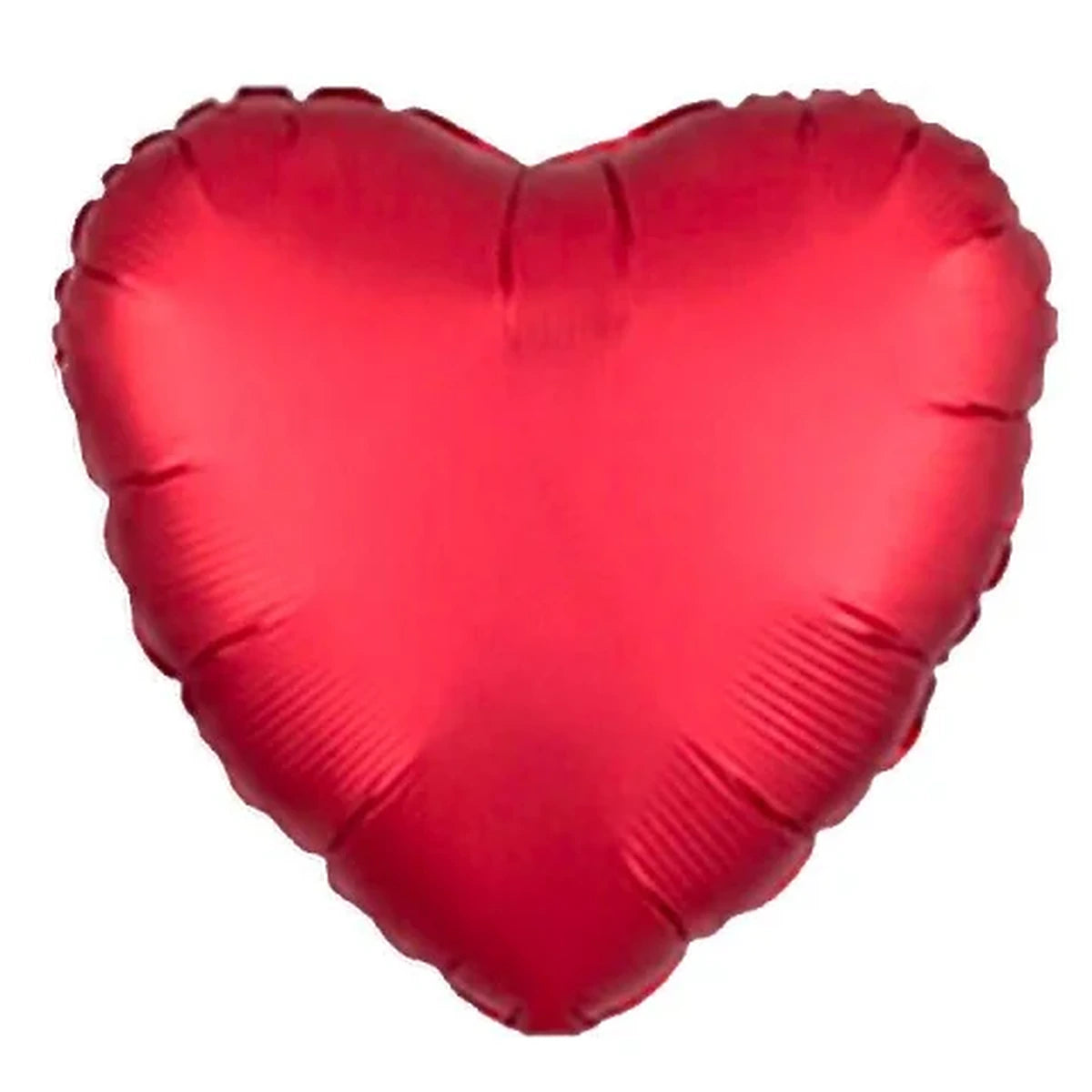 18 inç kalp kırmızı folyo balon, 45 cm