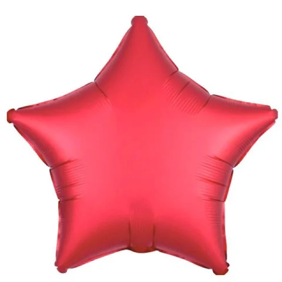 18 inç yıldız kırmızı folyo balon, 45 cm