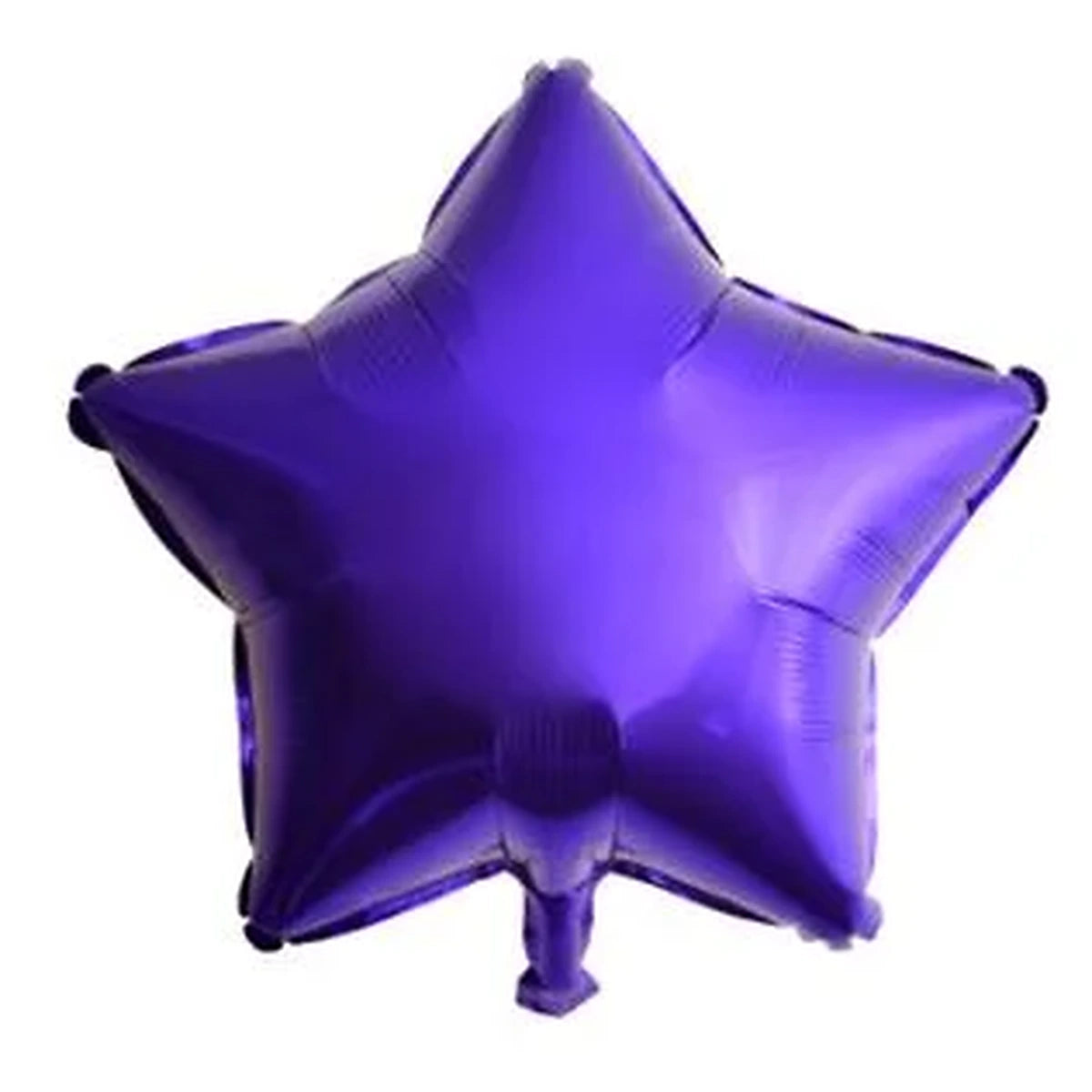 18 inç yıldız mor folyo balon, 45 cm