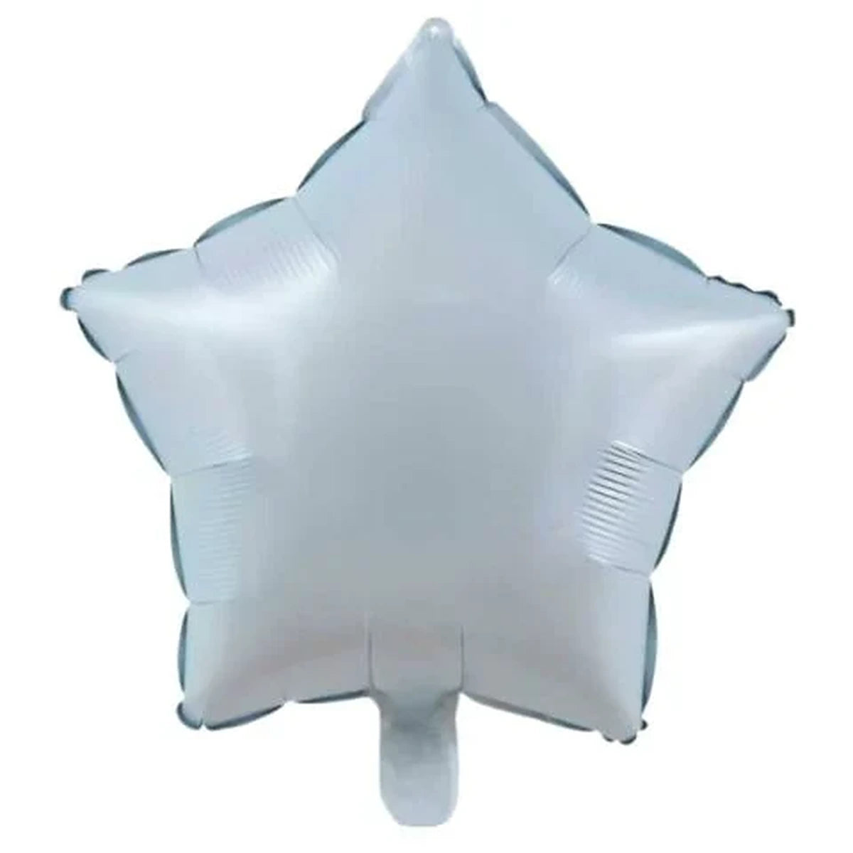 18 inç yıldız retro mavi folyo balon, 45 cm