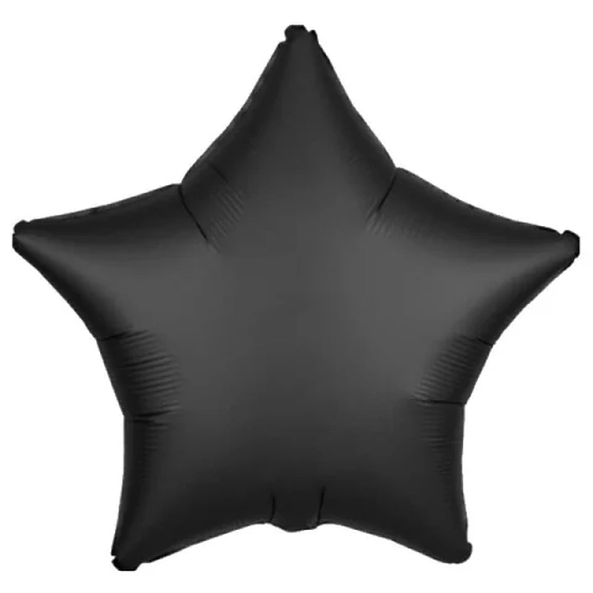18 inç yıldız siyah folyo balon, 45 cm