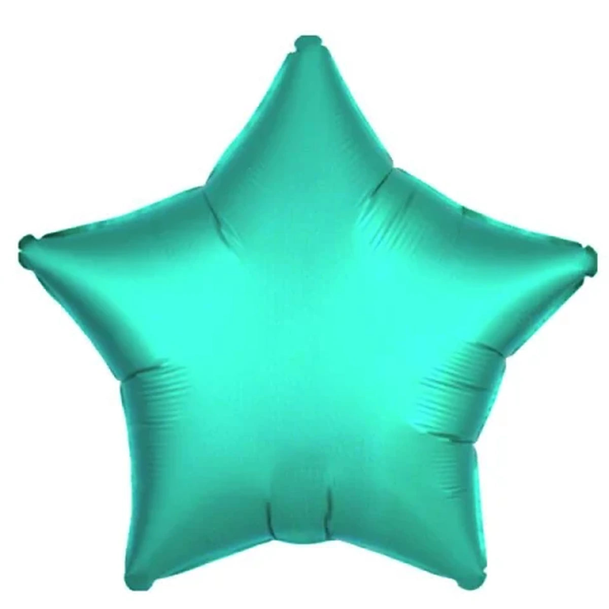 18 inç yıldız yeşil folyo balon, 45 cm