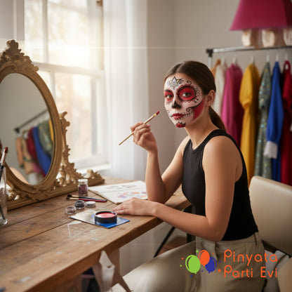 Yüz Boyası Kırmızı