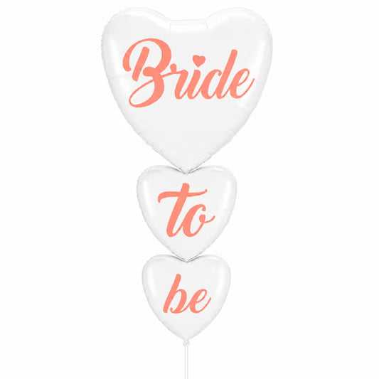 Bride To Be Dikine Kalp Folyo Balon