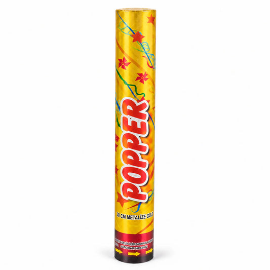 30 cm Metalize Altın Konfeti