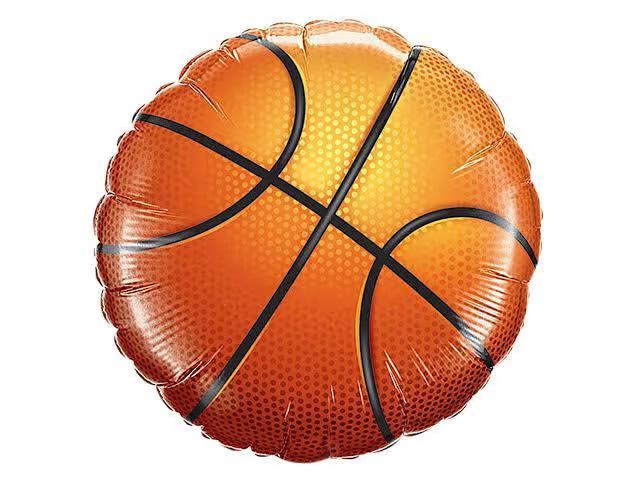 Basketbol Topu Folyo Balon 18 İnç