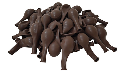 12" Pastel Kahverengi 100'lü Paket