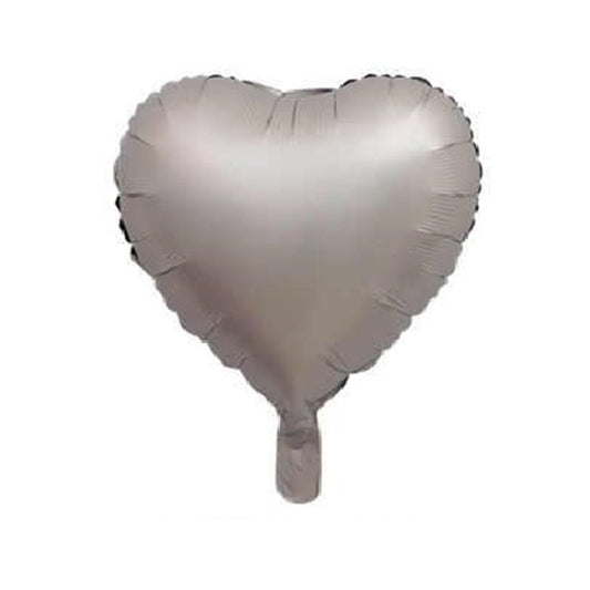 18” Kalp Gümüş(Silver) Folyo Balon