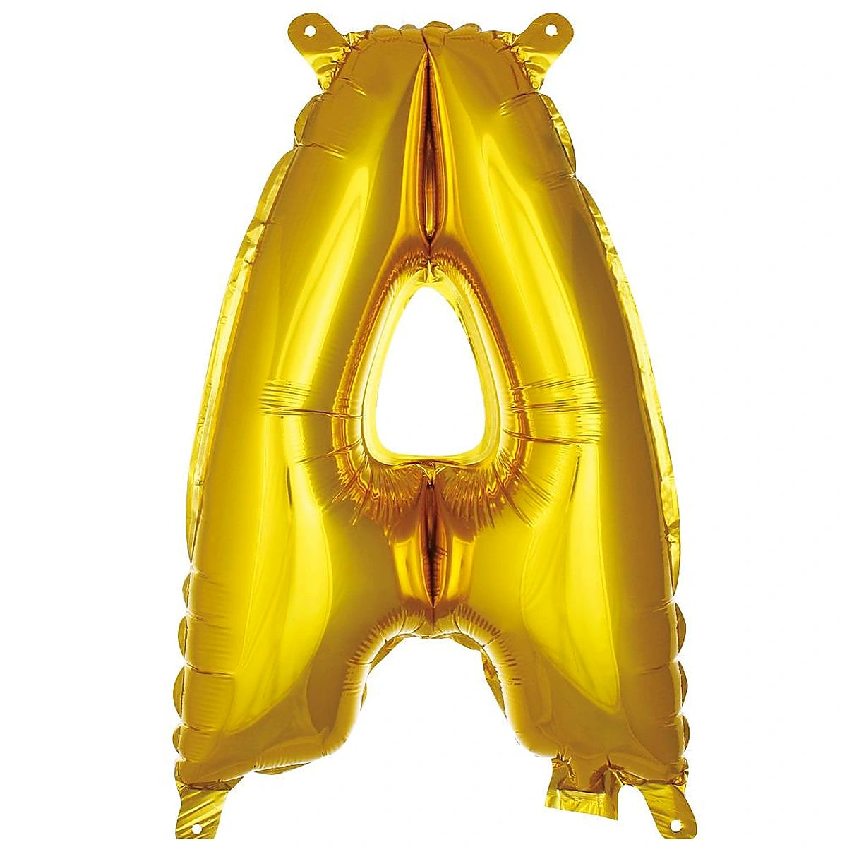 16 inç A harfi gold folyo balon, yaklaşık 36 cm
