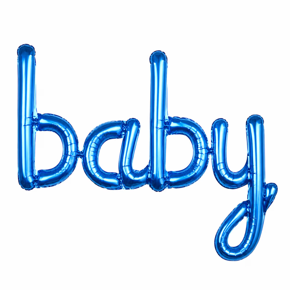 Baby Mavi Birleşik Yazı Folyo Balon