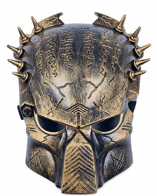 Eskitme Altın Predator Maskesi