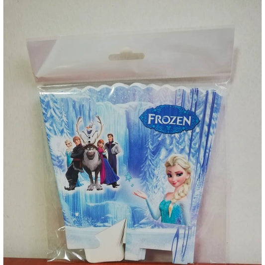 Frozen Temalı Mısır Kutusu Seti – 8 Adet