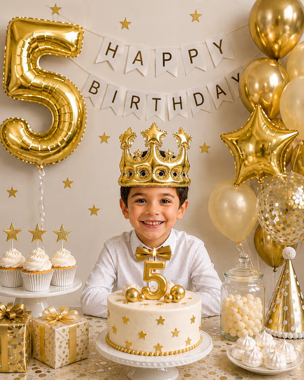 Gold Kral Tacı Folyo Balon