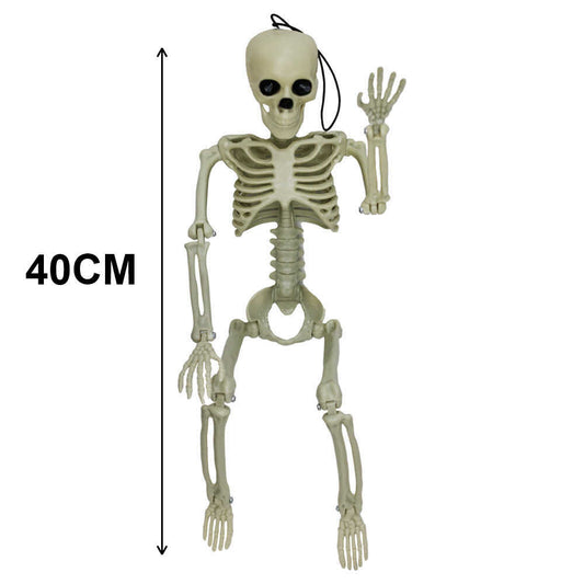 Halloween Askılı Oynar İskelet 40 cm
