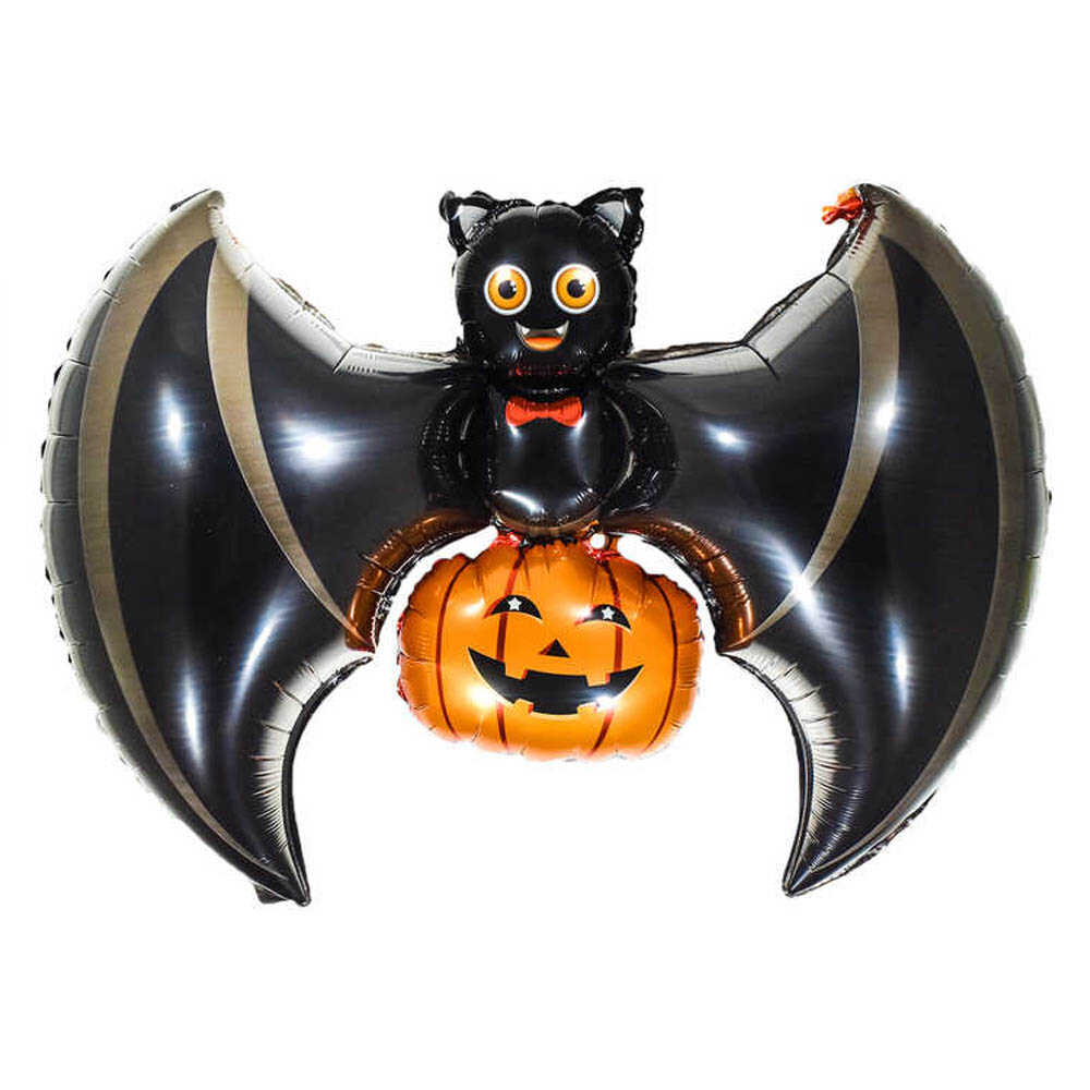 Halloween Yarasa Kabak Folyo Balon