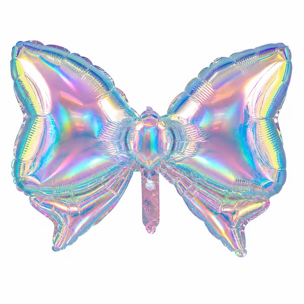 Hologramlı Bowtie Folyo Balon 73 × 49 cm
