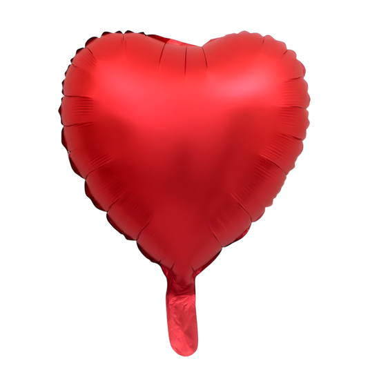 18” Kalp Kırmızı Folyo Balon