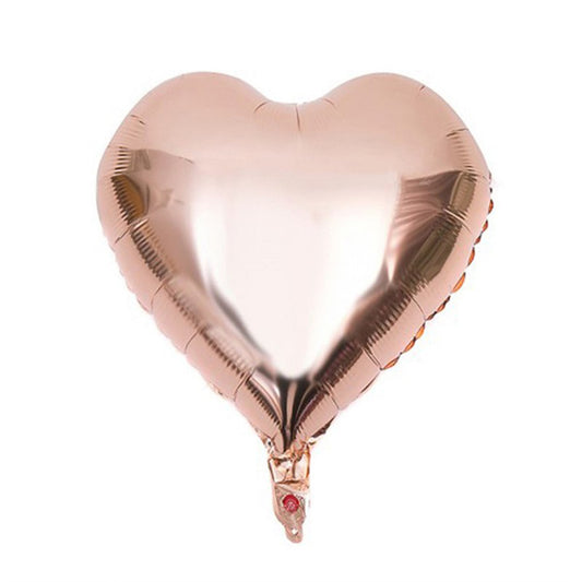 18” Kalp Rosegold Folyo Balon