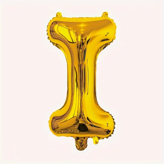 40'' 100 cm I Harfi Altın Renk Folyo Balon