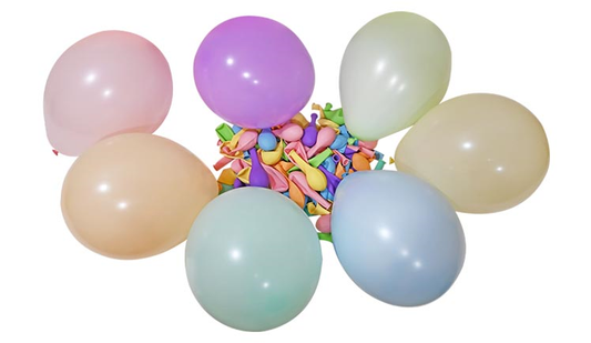 12” Karışık Makaron Balon 10'lu Paket