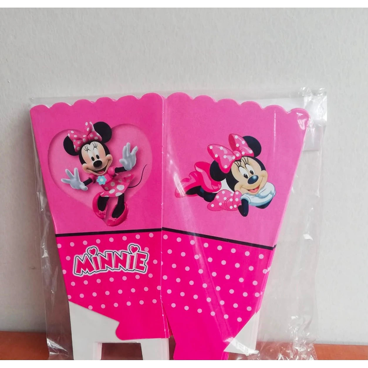 Minnie Mouse Temalı Mısır Kutusu Seti – 8 Adet