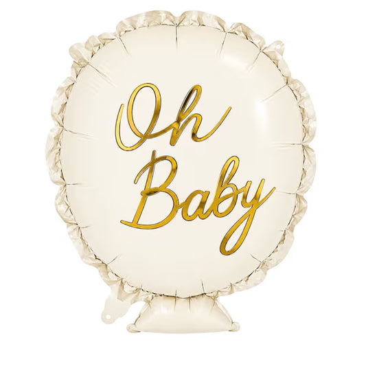 OH BABY Gold Folyo Balon 64x51 cm