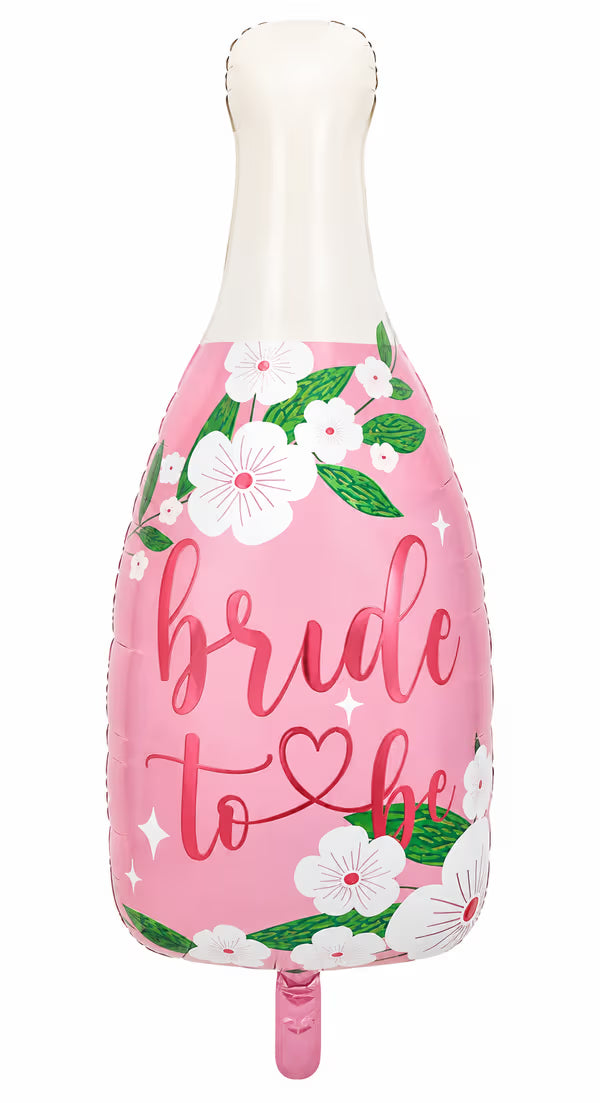 Pembe Bride To Be Şişe Folyo Balon 40 İnç