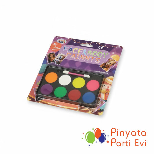 Yüz ve Vücut Boyası Karışık Renk