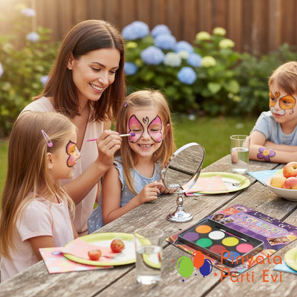 Yüz ve Vücut Boyası Karışık Renk