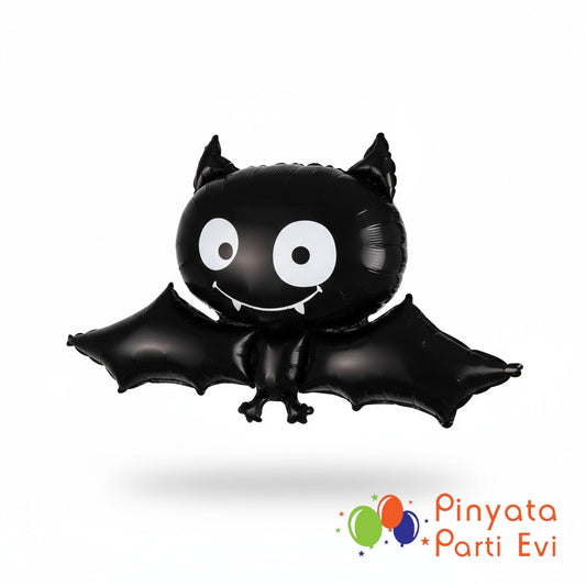 Halloween Yarasa Folyo Balonu 75 cm