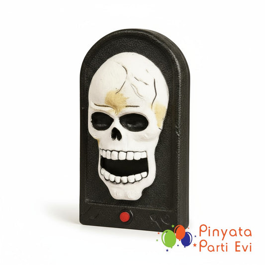 Halloween Kapı Zili Kuru Kafa