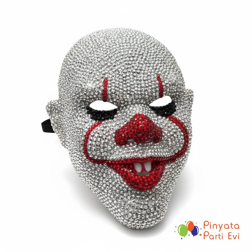 Palyaço Mask Taşlı