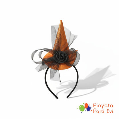 Cadı Şapka Taç Turuncu