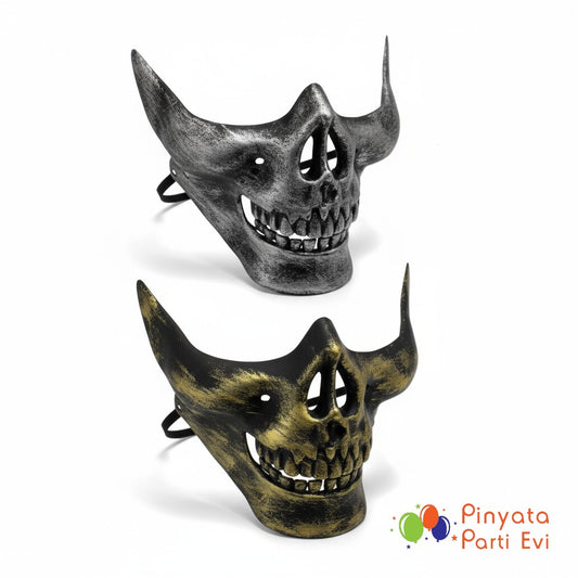 Skull Mask Yarım Yüz