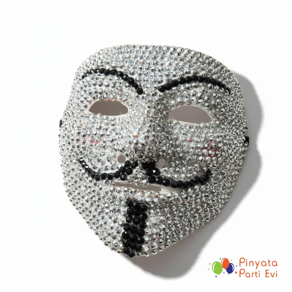 Vandetta Mask Taşlı