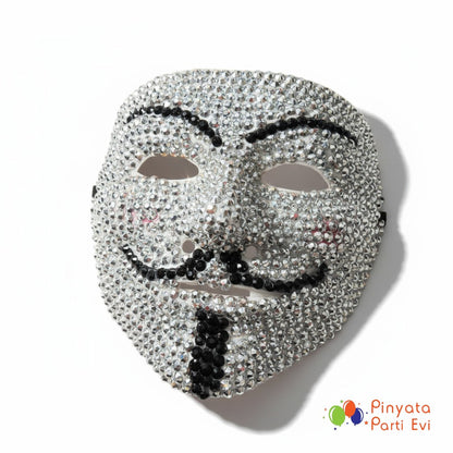 Vandetta Mask Taşlı