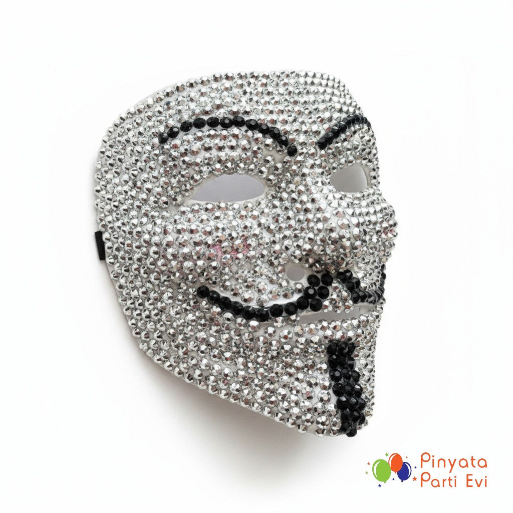 Vandetta Mask Taşlı